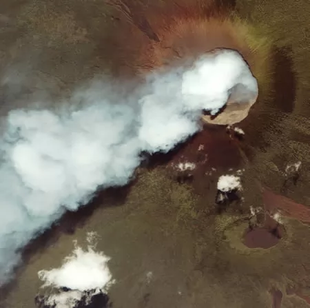 20张最壮观卫星地球照片：尼罗河沉积平原