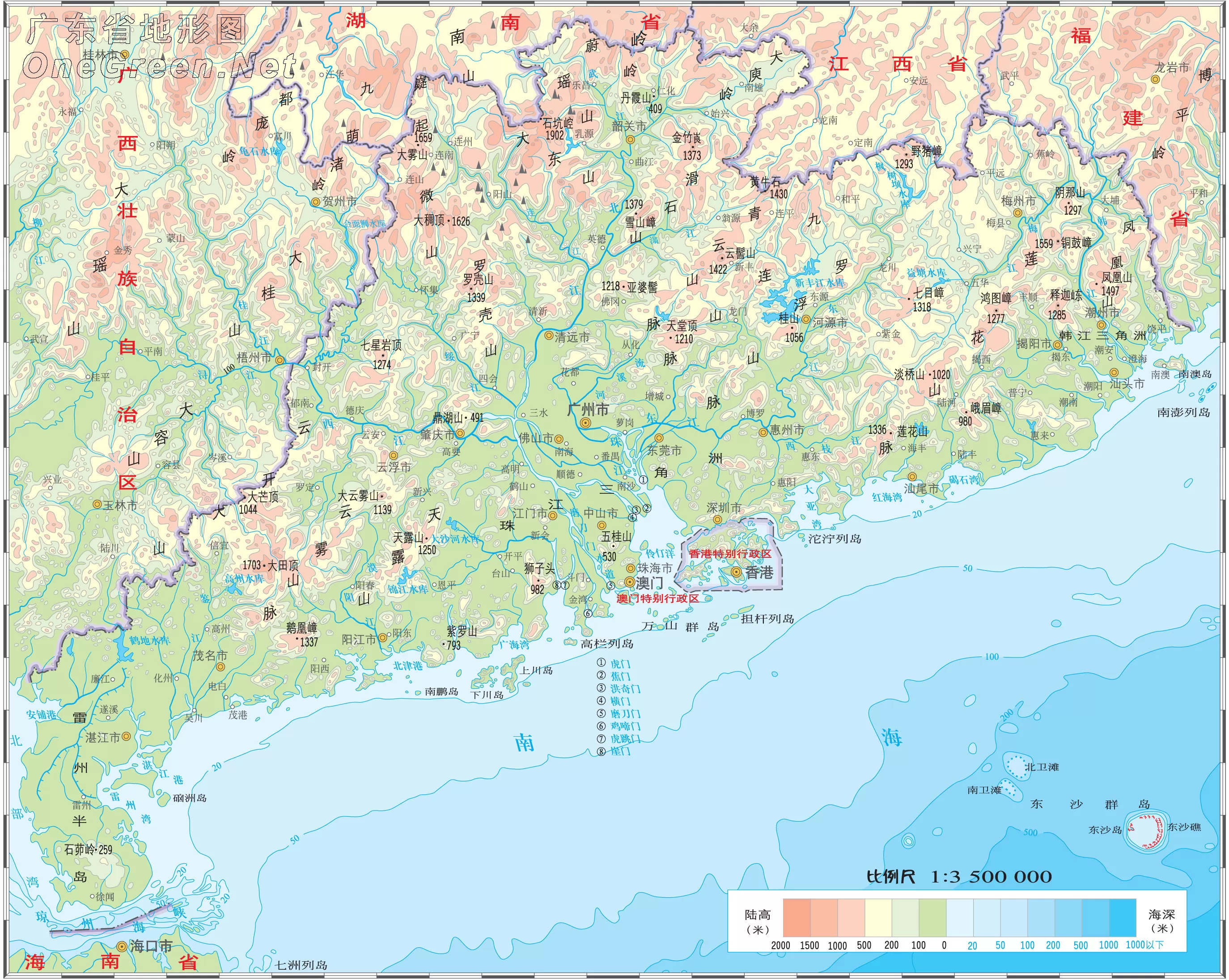 深圳市盐田区地图，拥有国内唯一的航母主题公园