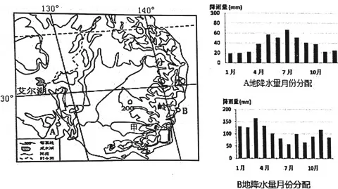 安徽省四校2016届高三12月联考地理试题 - 徐生 - 地理&星空