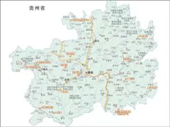 贵州省政区地图