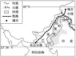 2018届高三地理二轮复习专项检测(五)选择题解