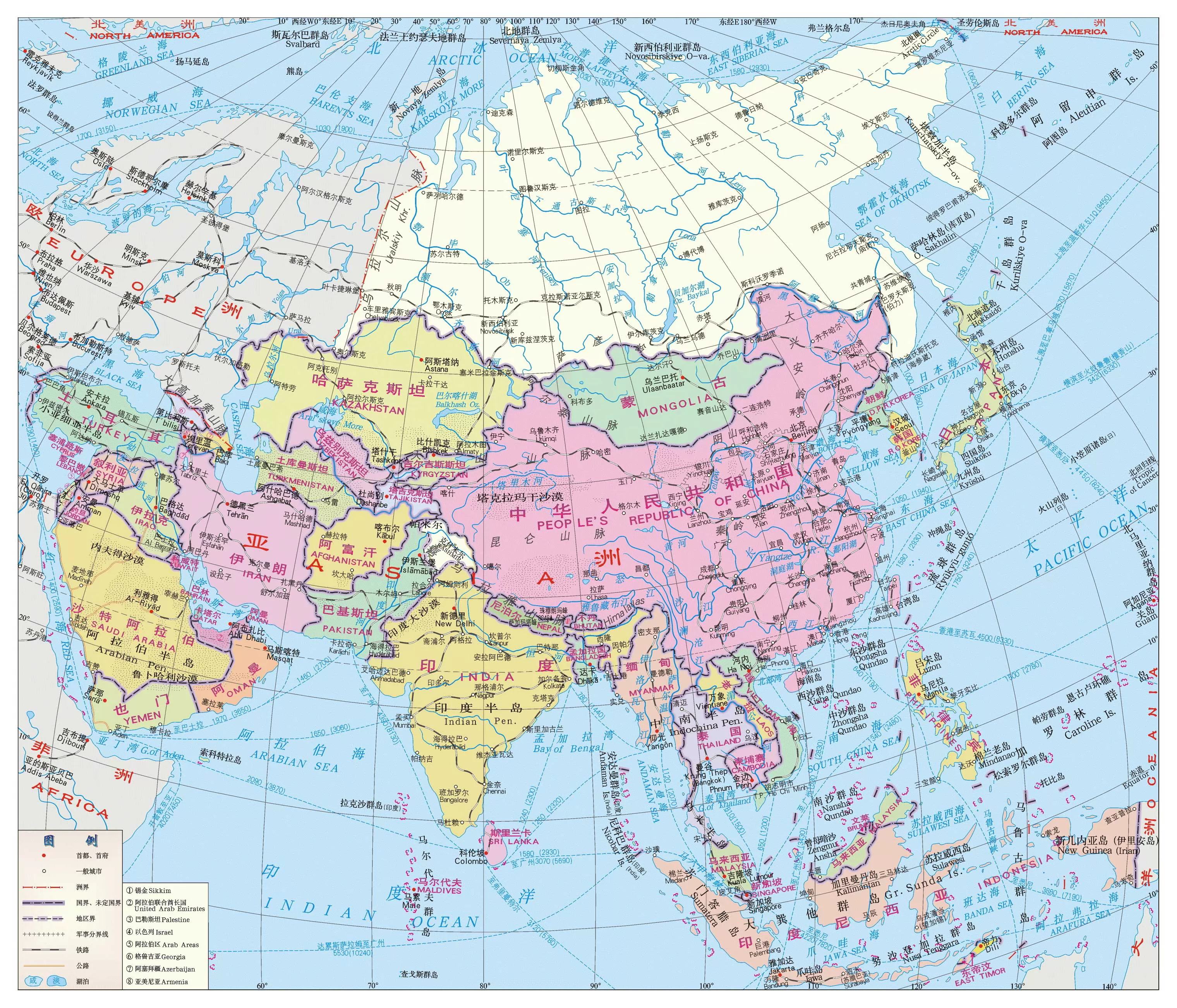 亚洲有多少国家（在亚洲的六大地理分区中） | 文案咖网_【文案写作、朋友圈、抖音短视频，招商文案策划大全】