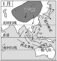 2019年高考地理考点12气压带、风带和季风环