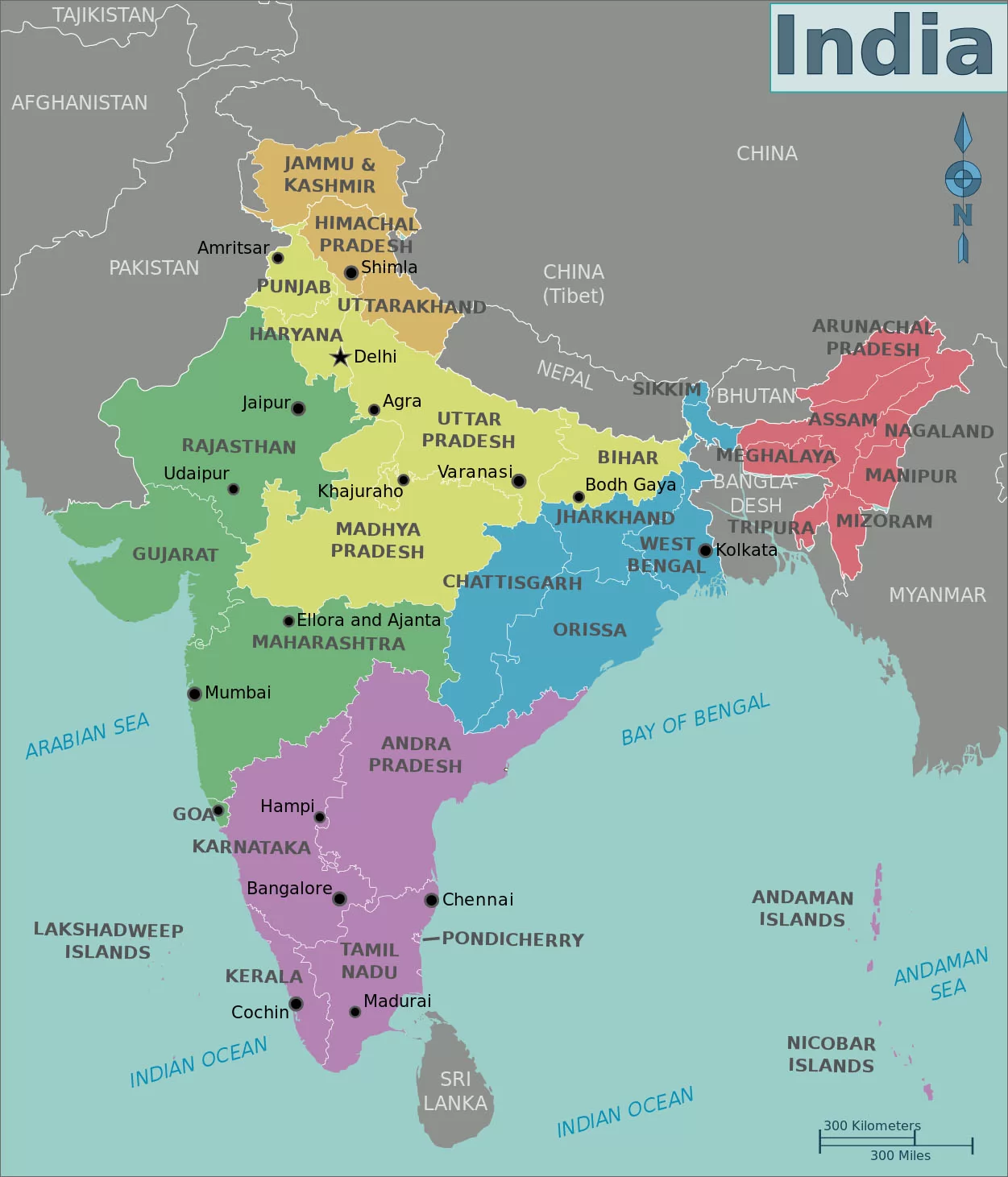 India-印度风情人像-欧莱凯设计网