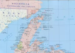 纽芬兰岛地图