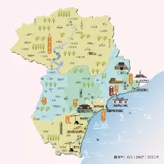 河北省秦皇岛市旅游地图