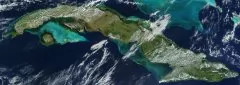  古巴卫星影像 