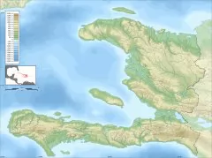  海地地形图 