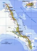 巴哈马群岛长岛地图