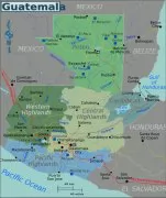 危地马拉交通地图