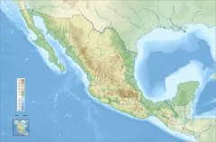  墨西哥地形图高清 