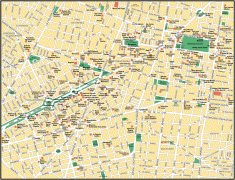 墨西哥城地图英文版