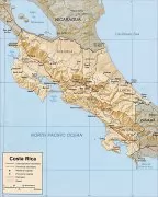 哥斯达黎加政区图