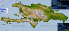  多米尼加高清地貌图 