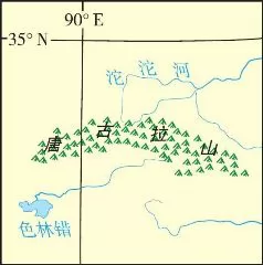 中国地形-唐古拉山脉