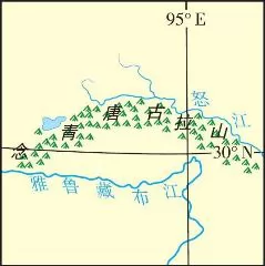 中国地形-念青唐古拉山脉