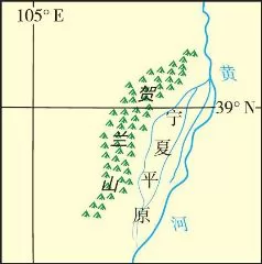 中国地形-贺兰山