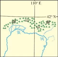 中国地形-阴山山脉