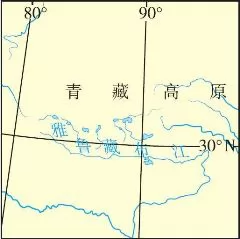中国地形-青藏高原