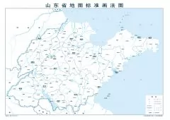 山东省标准地图