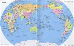 世界地图全图高彩版