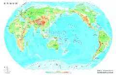 世界地形地图