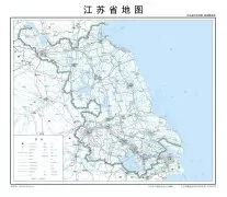 江苏省标准地图（要素版）