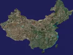 中国卫星地图高清大图