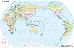 世界政区地图中文版