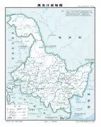 黑龙江省政区地图高清