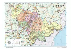 吉林省标准地图