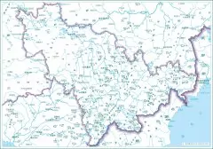吉林地图自然地理版