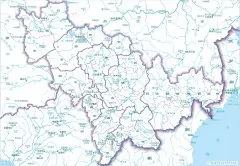 吉林市行政地图高清版