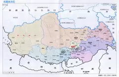 西藏行政区划图+行政统计表
