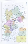 河北省行政区划图+行政统计表
