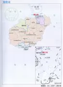 海南省行政区划图+行政统计表