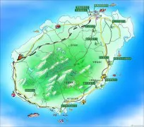 海南省高尔夫球场分布地图
