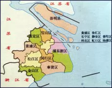 上海地图简图