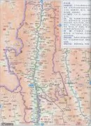  泸水县地图 