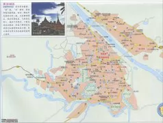  景洪城区地图 