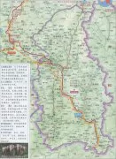  勐腊县地图 
