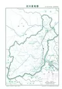 汶川县标准地图