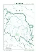 九寨沟县标准地图
