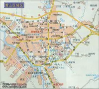 黄山区城区地图