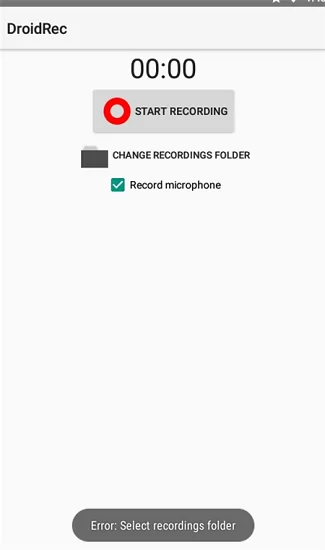 DroidRec录音app v1.2 安卓版 2