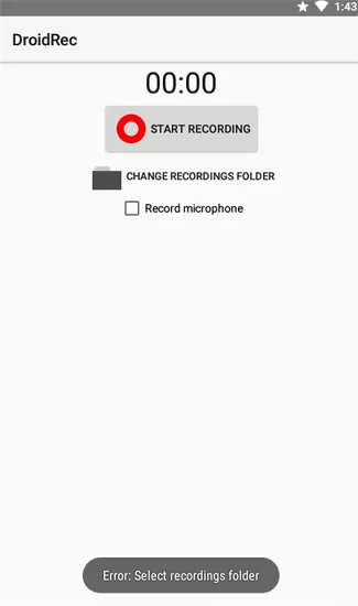 DroidRec录音app v1.2 安卓版 1