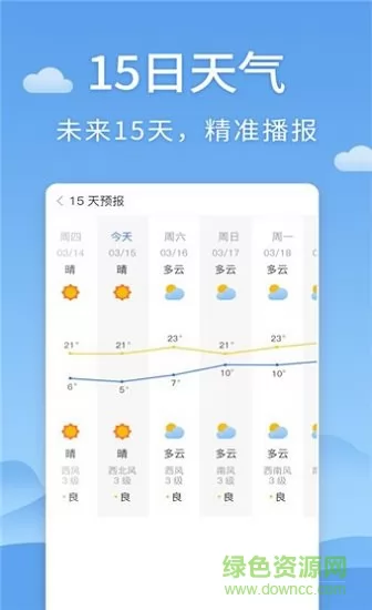 清新天气预报app v2.7 安卓版 2