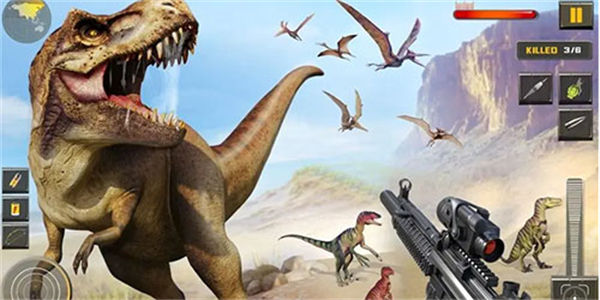 恐龙题材游戏下载_恐龙游戏大全手机游戏