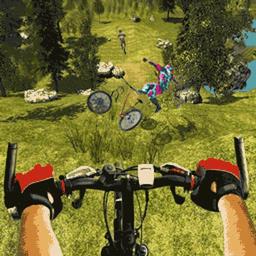 3d模拟自行车越野赛游戏