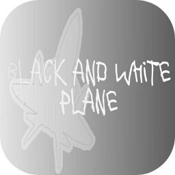 黑白纸飞机游戏